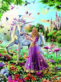 Unicorn and Princess Unicorn and Princess
